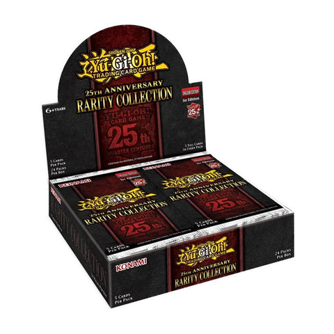 Yu-Gi-Oh 25th Anniversary Rarity Collection Booster Display