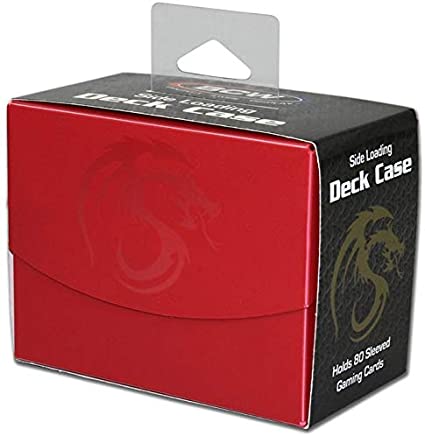 BCW Side Deck Case: Red