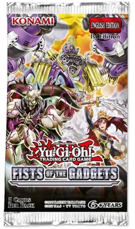 Yu-Gi-Oh Fists of The Gadgets Booster Pack